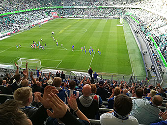 VfL Wolfsburg vs Hertha BSC 2:2 vom 15.09.2018